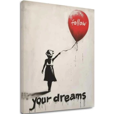 Obraz Follow Your Dreams | Talianske plátno - 40x50 cm