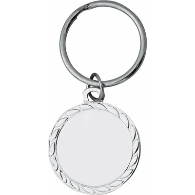 Medaila kovová prívesok strieborný ø32mm / emblém 25mm