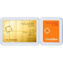 Valcambi zlatý slitek CombiBar 10 x 1 oz