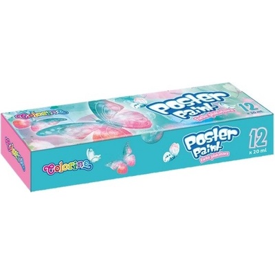 Colorino Dreams temperové barvy Motýl 12 barev