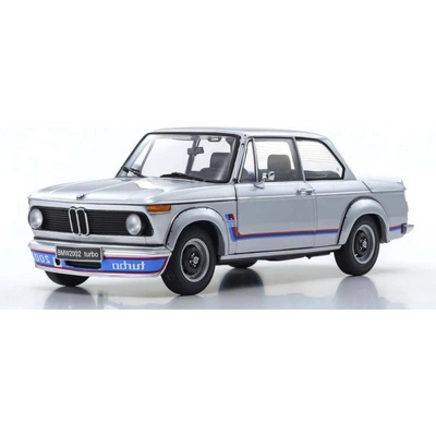Kyosho BMW 2002 Turbo 1974 Silver 1:18