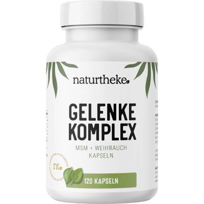 Naturtheke GmbH Комплекс за стави с msm и тамян - 120 капсули