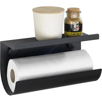 WENKO 71144800 - Държач за ролка JET 30x15 cm черен (WE0468)
