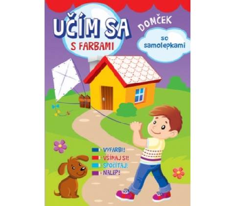 Domček so samolepkami
