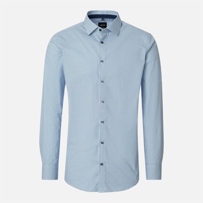 Venti Modern fit pánská košel'a so vzorom modrá