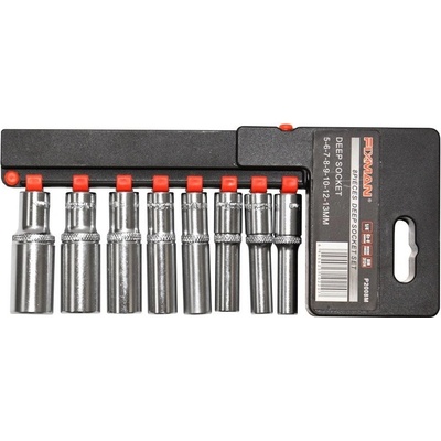 FIXMAN Sada dlhých nástrčných hlavíc 1/4" FIXMAN P2008M