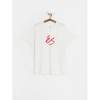 eS Script white/red