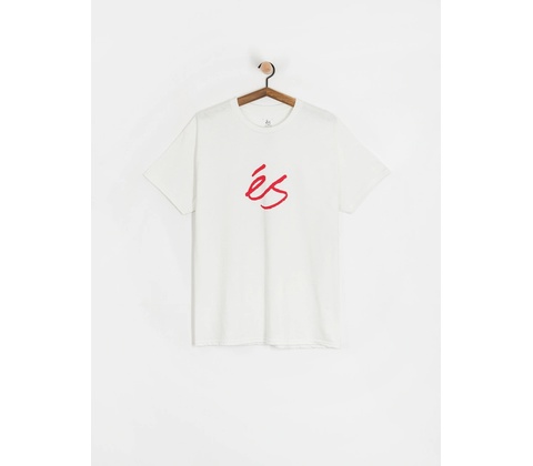 eS Script white/red