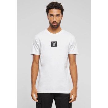 Mister Tee Тениска Skelett Patch Tee white XXLUB-MT3053-00220 - Тъмносив, размер XS