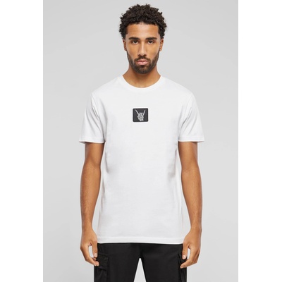 Mister Tee Тениска Skelett Patch Tee white XXLUB-MT3053-00220 - Тъмносив, размер XS