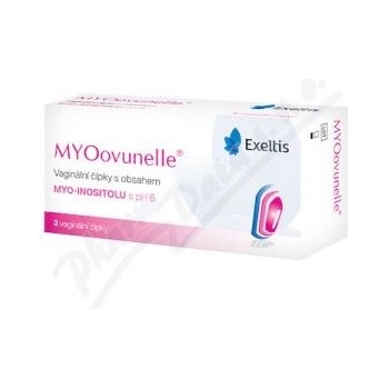 MYOovunelle vaginální čípky 3 ks