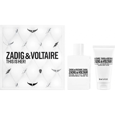 Zadig & Voltaire Комплект This Is Her! - Парфюмна вода и Лосион, 2 х 50 ml
