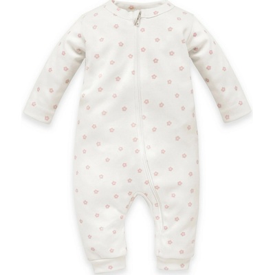 PINOKIO Overal bez ťapek na zip Lovely Day Rose KYTIČKY