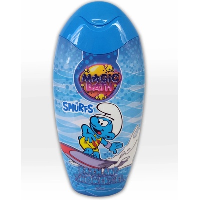 Magic Bath Šmolkovia šampón a sprchový gél 200 ml