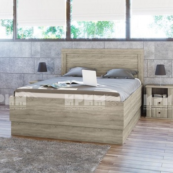 Image 1 of Bogdan Furniture I Спален комплект 7031, Сонома тъмна