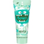 Бочко Детска паста за зъби Бочко - Мента, 6+ г, 75 ml