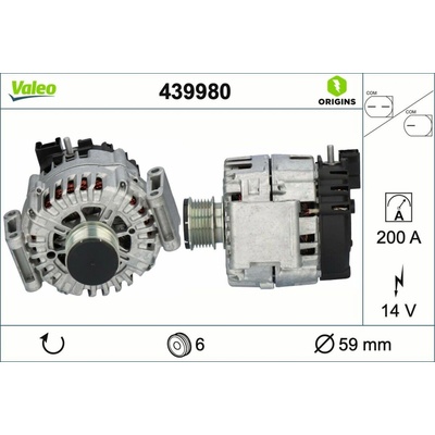 generátor VALEO 439980