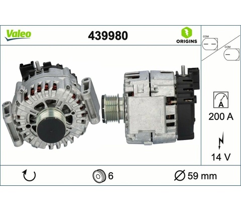 generátor VALEO 439980