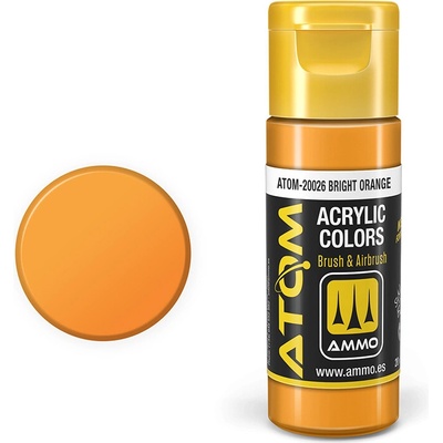 AMMO by MIG Jimenez ATOM COLOR Bright Orange 20ml