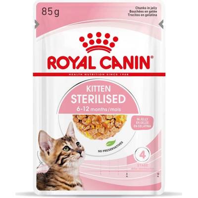 Royal Canin FHN Kitten Sterilised v želé 48 × 85 g