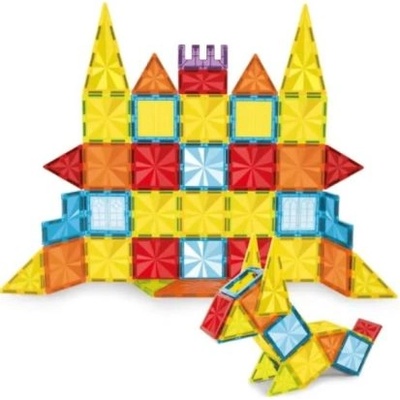 Детски магнитен конструктор Tima с 45 части и фигури (PAT48843)