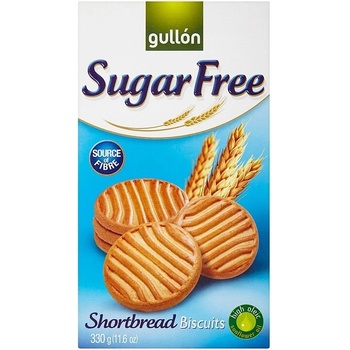 Gullón Shortbread sušienky, bez cukru 330 g