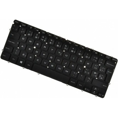 Dell XPS 13 9333 Klávesnica CZ/SK čierna bez rámčeka, podsvietená