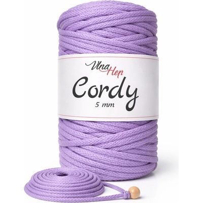 Cordy 5 mm levandulová 8051