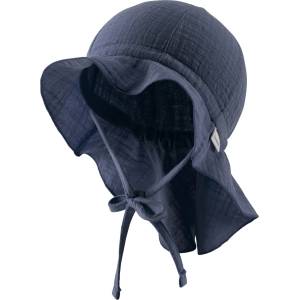 Sterntaler Детска шапка с козирка Sterntaler Kids' Sun Hat Plain Hat - Blau - размер 51 cm (904-3669-0115)