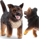 Figúrky a zvieratká Schleich 16832 pes nemecký ovčiak mláda 5 ks
