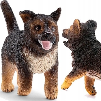 Schleich 16832 pes nemecký ovčiak mláda 5 ks