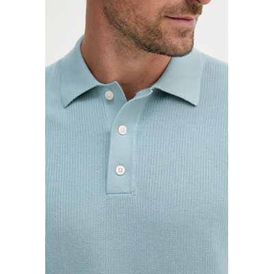 Hackett London Памучна тениска с яка Hackett London (HM7000005)