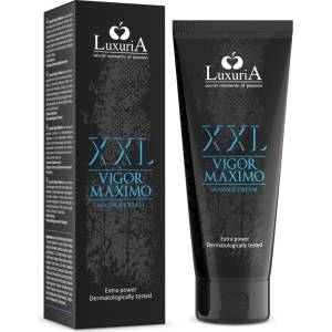  Крем за уголемяване на пениса, екстра мощен - Vigor Maximo XXL 75ml (INTIM00018)