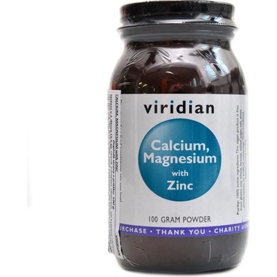 Viridian Vápnik Hořčík a Zinok prášok 100 g