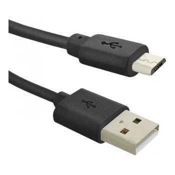 Qoltec 50499 USB A male / MicroUSB male, 5P, 1m