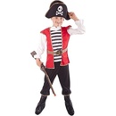 Detské karnevalové kostýmy RAPPA pirát s klobúkom