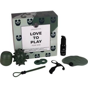 Pleasure Box Love to Play - мастурбатор комплект - 6 части