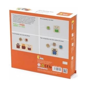 Vigan VIGA Wooden Kladanka Quick Fit Game 27 pcs