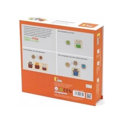 Vigan VIGA Wooden Kladanka Quick Fit Game 27 pcs