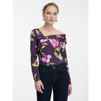 orsay Лилава дамска блуза с флорален десен ORSAY Orsay | Lilav | ЖЕНИ | XS