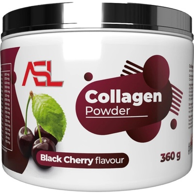ASL Kolagénový prášok čierna čereňa 360 g