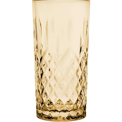 Clay Skleněná nápojová sklenička Water Yellow M - re & Eef 300 ml