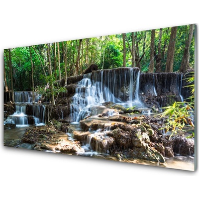 Obraz plexi Vodopád les príroda 100x50 cm
