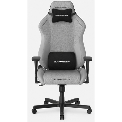 DXRacer Drifting koženka-látka šedá