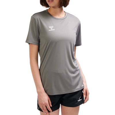 Hummel hmlESSENTIAL JERSEY S/S WOMAN šedá