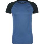 Stoic Мъжко мериносово термобельо Stoic Merino180 BengtSt. S/S Merino base layer - Black / Light Navy Blue - размер 3XL (015-2082-0617)