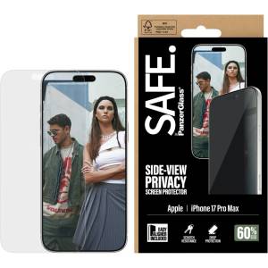 Panzer Стъклен протектор Safe за iPhone 17 Pro Max, Privacy, UWF, EasyAligner