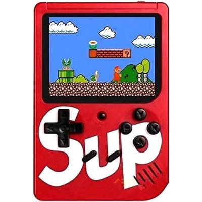 Digitálna hracia konzola SUP GameBox 400 hier v 1 červená