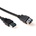 ACT usb 3.0 a мъжки към usb a женски 0, 5 м черен sb3040 (sb3040)