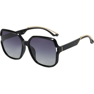 Techsuit Слънчеви очила Techsuit Polarized Sunglasses (5228) - дамски, поляризирани, UV400 - Черен / Златист (KF2364732) Слънчеви очила